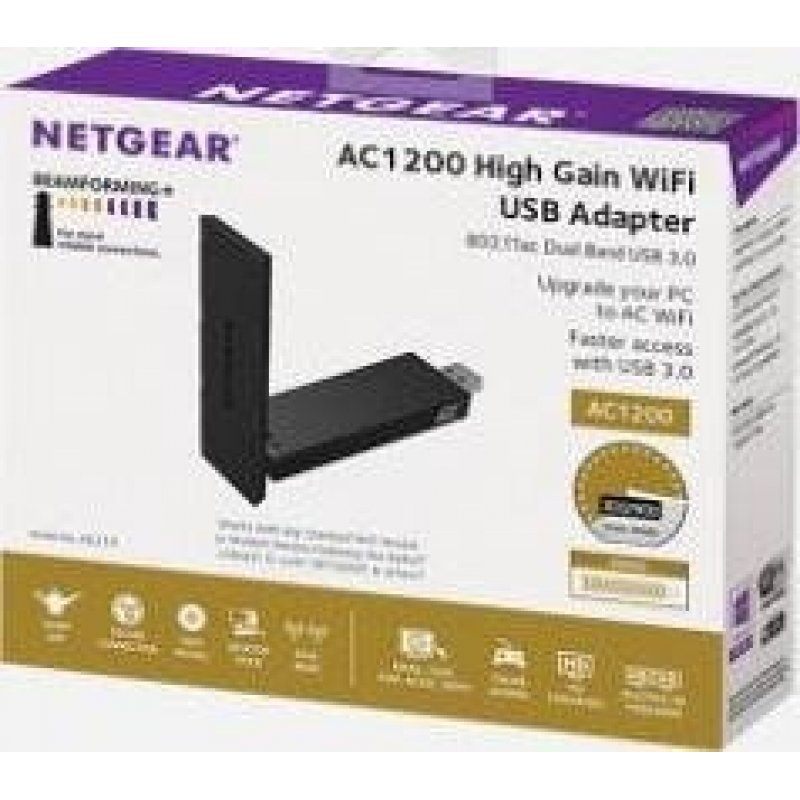 NETGEAR AC1200-HighGain-WLAN-USB-Adapter