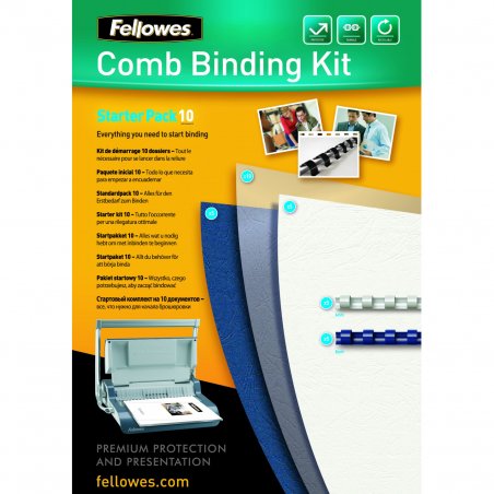 FELLOWES KIT DE RELIURE POUR 10 DOCUMENT