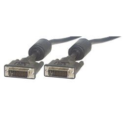 MCL Cable DVI-I Male/Male Dual Link 2m DVI cable Black