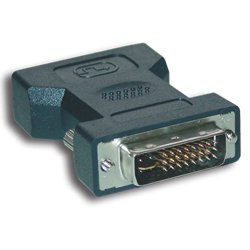 MCL Adapter DVI-I to HD15 VGA (D-Sub) Noir