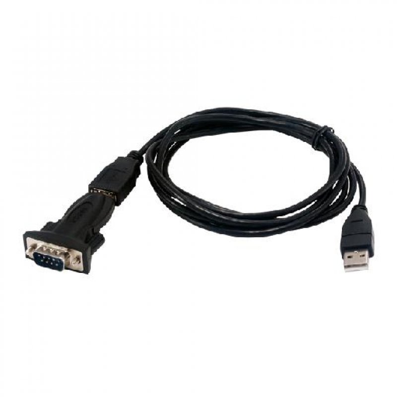 MCL USB2-118B changeur de genre de câble USB 2.0 RS232 Noir