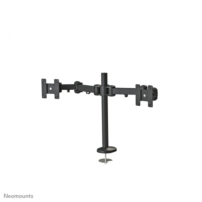 DESK MOUNT DUAL 10-27IN BLACK