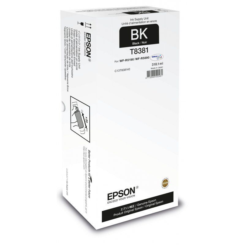 Epson Unité d'alimentation en encre Noire XL