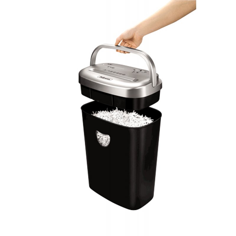 Fellowes 53C paper shredder Cross shredding 22 cm Black