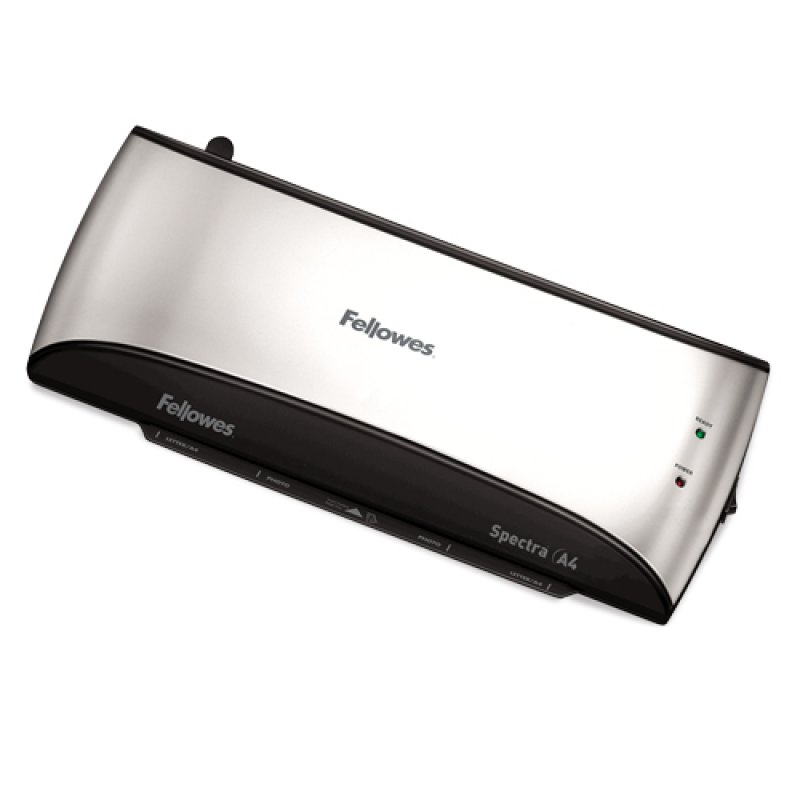 Fellowes compatible plastifieuse Spectra, format A4, noir