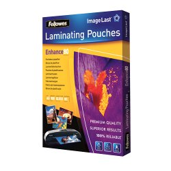 Fellowes compatible Pochette à plastifier, A5, brillante, 160 microns