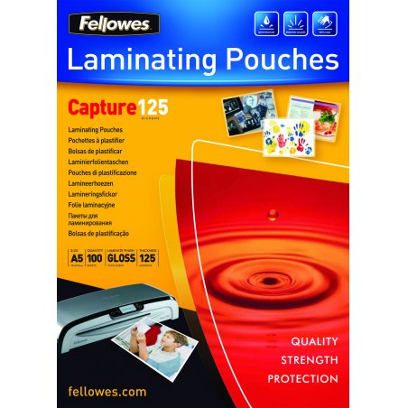 Fellowes ImageLast A5 125 Micron Laminating Pouch - 100 pack