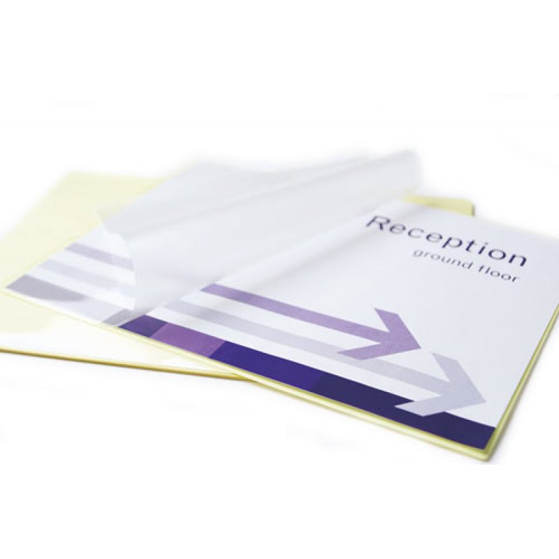 Fellowes compatible pochettes à plastifier Peel & Stick, A3, 160 micron