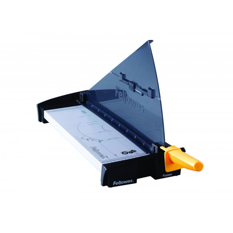 Fellowes compatible cisaille à levier Fusion, format A3, noir/jaune