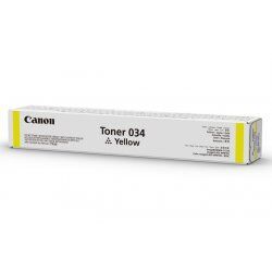 Canon 034 toner cartridge 1 pc(s) Original Yellow