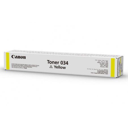 Canon 034 Cartouche de toner 1 pièce(s) Original Jaune