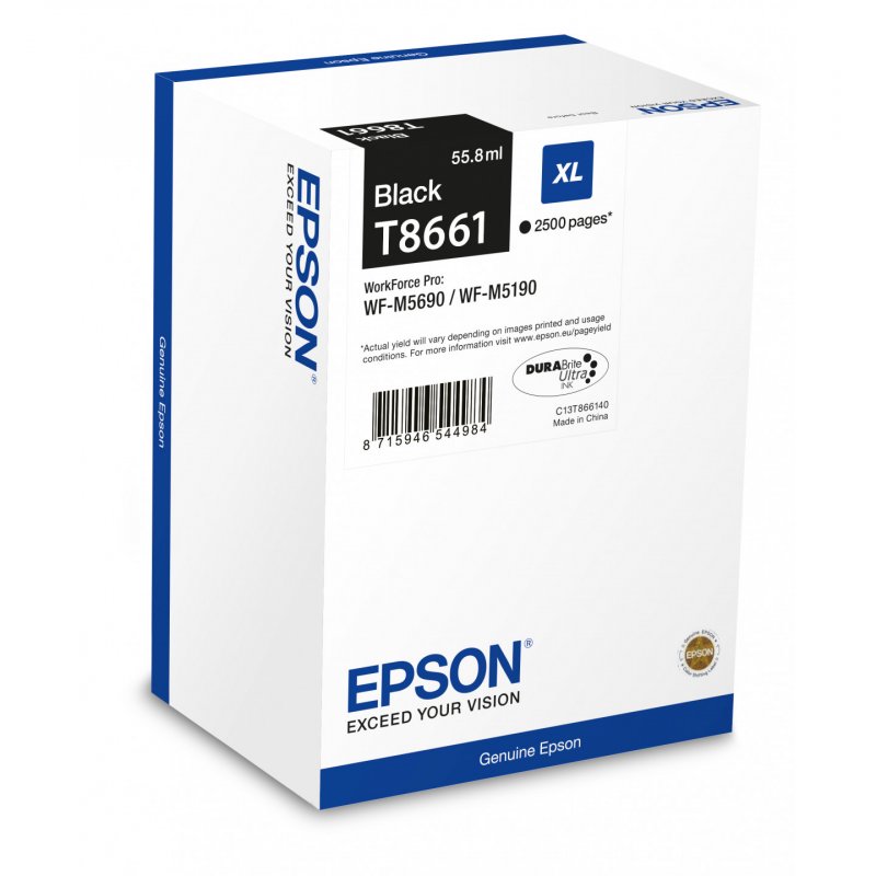Epson Ink Cartridge Black 2.5K