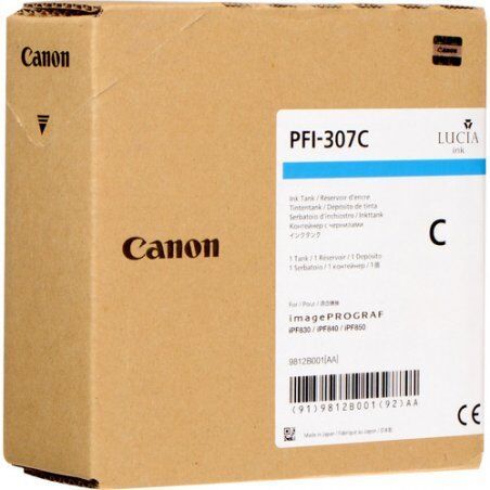 CANON compatible PFI-307C Encre Cyan 300ml