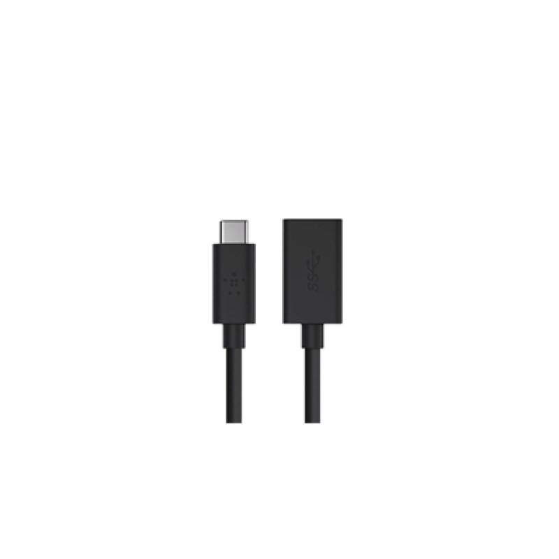 Belkin F2CU036btBLK câble USB USB 3.2 Gen 1 (3.1 Gen 1) USB C USB A Noir