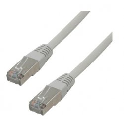 MCL Cordon Cat 5e RJ45 F/UTP - 2m Gris