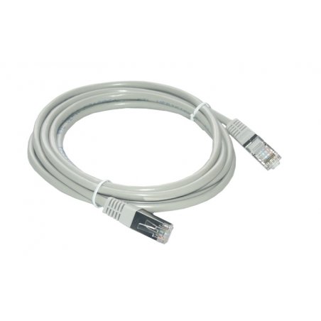 MCL Cordon Cat 5e RJ45 F/UTP - 3m Gris