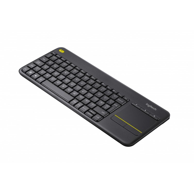 Logitech K400 Plus Tv clavier RF sans fil AZERTY Français Noir