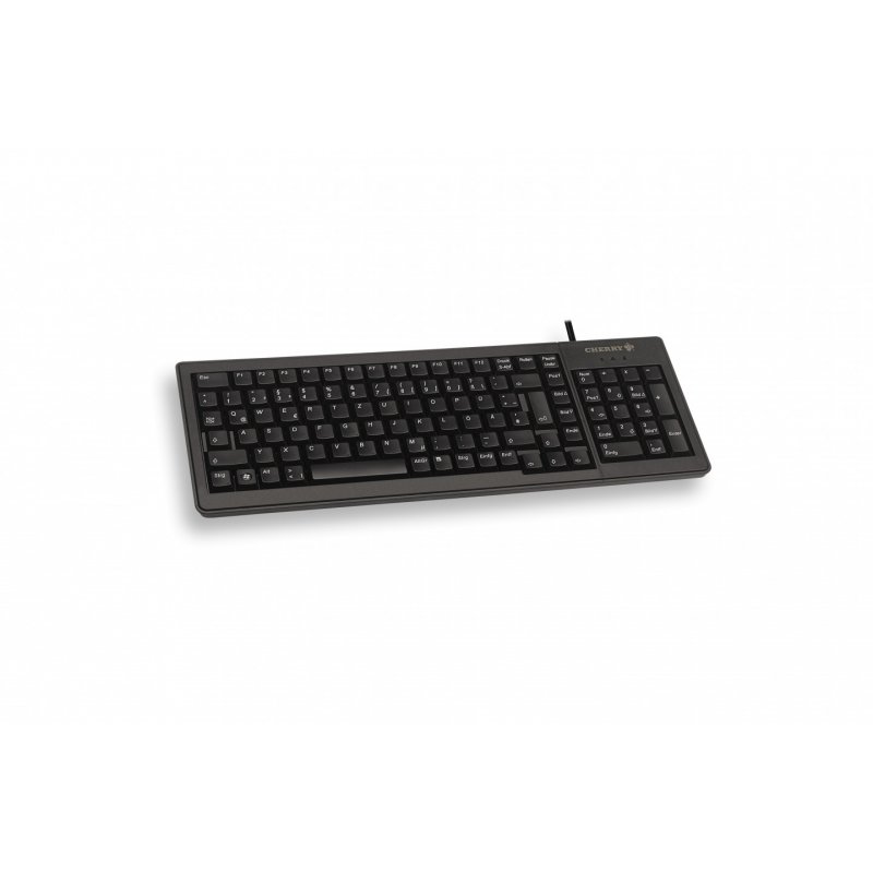 CHERRY XS G84-5200 COMPACT KEYBOARD, Clavier filaire miniature, USB/PS2, noir, AZERTY - FR