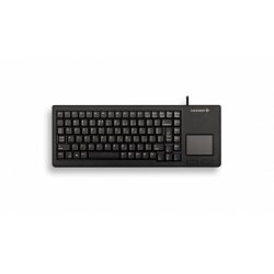CHERRY XS G84-5500 TOUCHPAD KEYBOARD Clavier filaire miniature, touchpad, USB, noir, AZERTY - FR