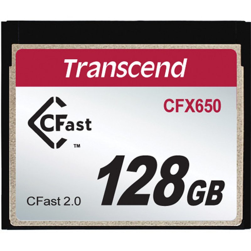 TRANSCEND 128Go CFast 2.0 Carte mem.
