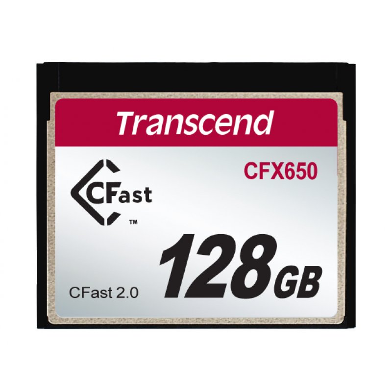 TRANSCEND CFast 2.0 CFX650 Carte 128 Go