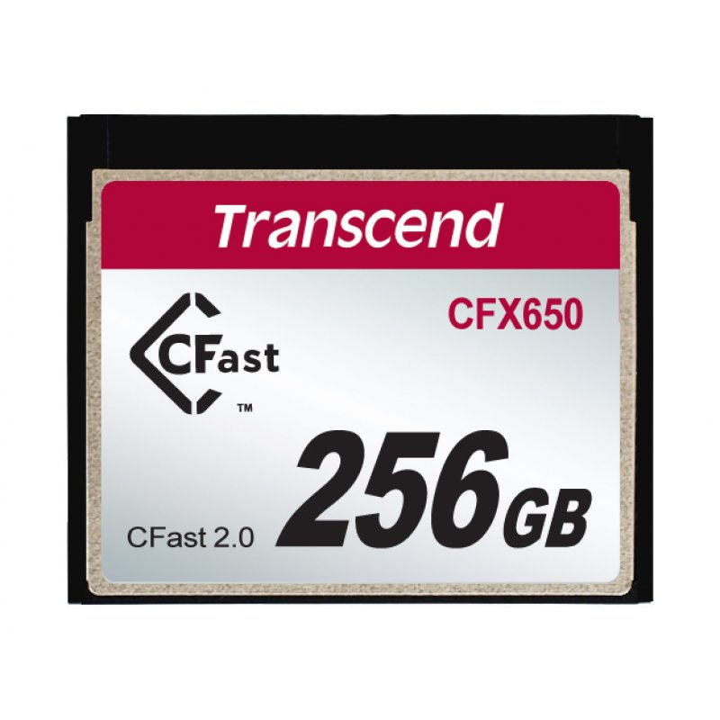 Transcend CFX650 256 Go CFast 2.0 MLC