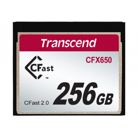 Transcend CFX650 256 Go CFast 2.0 MLC