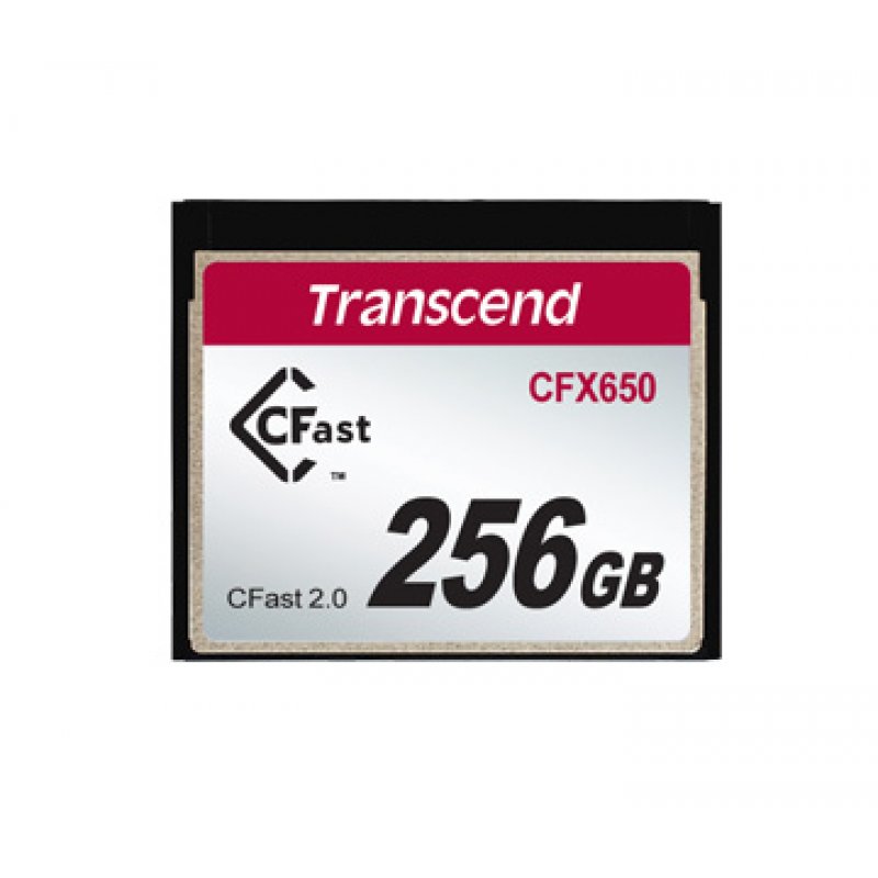 TRANSCEND CFast 2.0 CFX650 Carte 256 Go