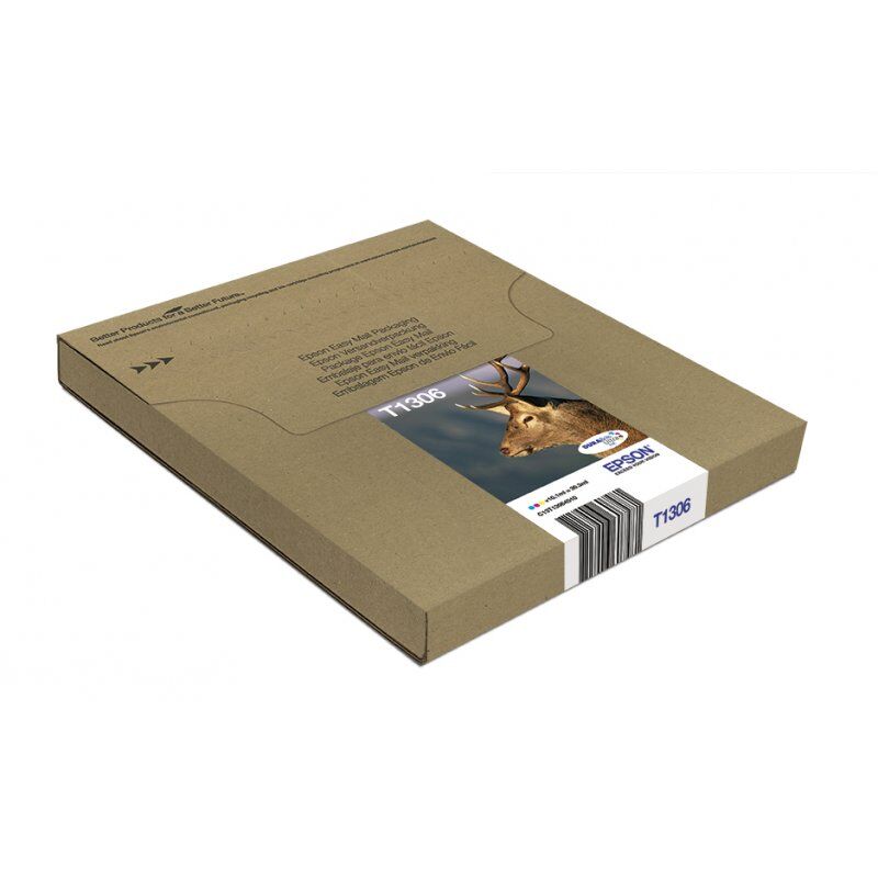 Epson Stag Multipack 3-colours T1306 DURABrite Ultra Ink EasyMail