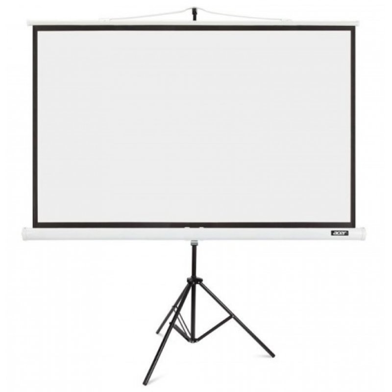 ACER compatible T87-S01MW 87in (4:3) Tripod Screen