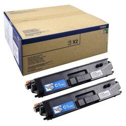 Brother TN-900CTWIN Cartouche de toner 2 pièce(s) Original Cyan