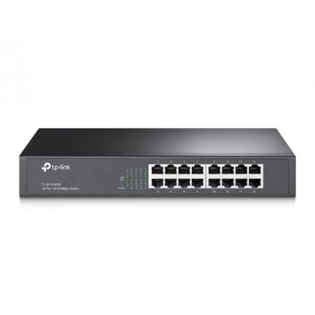 TP-Link TL-SF1016DS network switch Unmanaged Fast Ethernet (10/100) 1U