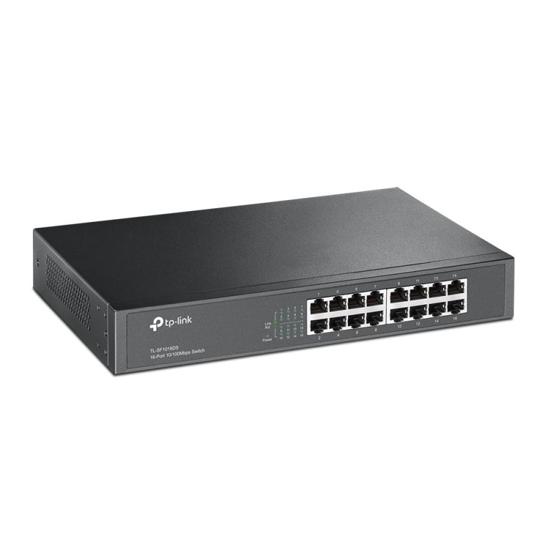 TP-Link TL-SF1016DS network switch Unmanaged Fast Ethernet (10/100) 1U