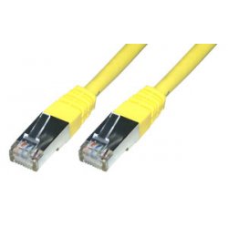 MCL Cable RJ45 Cat6 0.5m Yellow networking cable