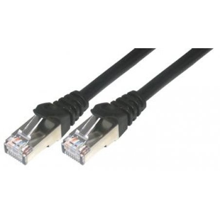 CABLE RJ45 CAT 6 BLIND - 50 CM NOIR