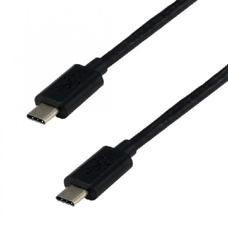 MCL USB 3.1 Type-C 1 m USB cable USB 3.2 Gen 2 (3.1 Gen 2) USB C Black