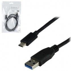 MCL USB 3.1 Type-C / USB 3.0 Type-A 1 m USB cable USB 3.2 Gen 1 (3.1 Gen 1) USB C USB A Black