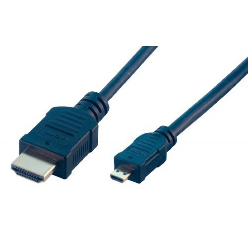 MCL MC386-2M HDMI cable HDMI Type A (Standard) HDMI Type D (Micro) Black