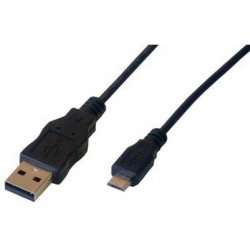 MCL MC922AHB-2M USB cable USB A Micro-USB B Black