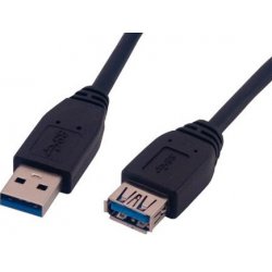 MCL USB 3.0, M/FM, 5m USB cable USB 3.2 Gen 1 (3.1 Gen 1) USB A Black