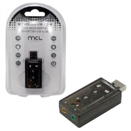 CONVERTISSEUR USB2.0 VERS AUDIO EFFET 7.1