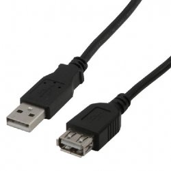 MCL Rallonge USB 2.0 type A mâle/fem(P)
