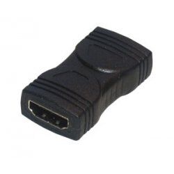 MCL Coupleur HDMI FM / FM 19-pin HDMI-A Noir