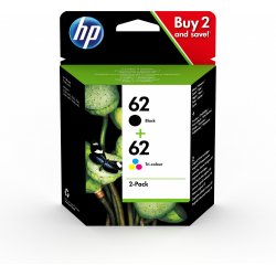 HP compatible Cartouche Encre Multipack HP compatible 62 - Noir/Couleur (N9J71AE)