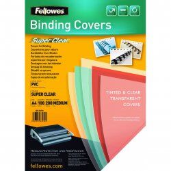 Fellowes 5376102 binding cover A4 PVC Transparent 100 pc(s)
