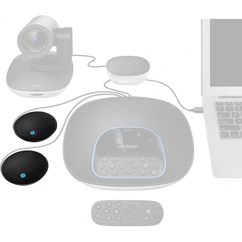 LOGI Group ConferenceCam microphones