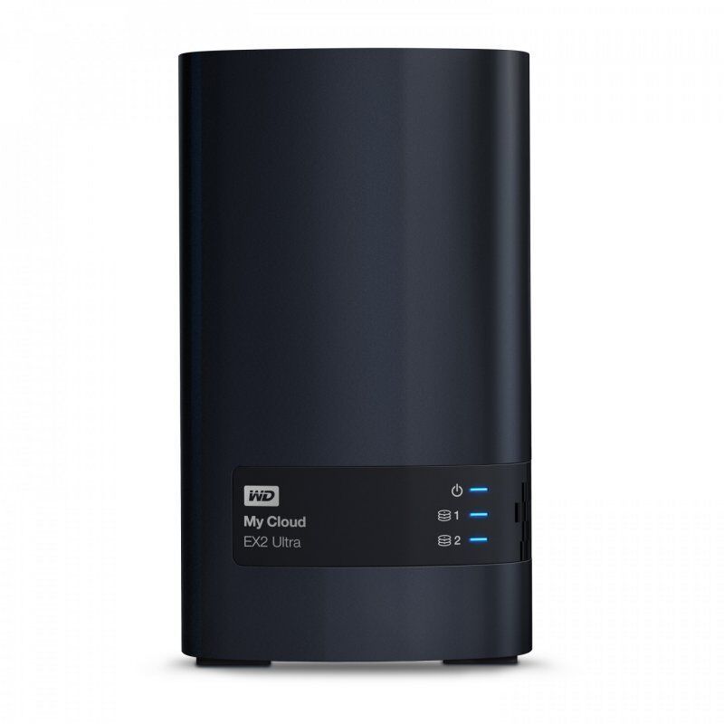 Western Digital My Cloud EX2 Ultra NAS Desktop Ethernet LAN Black Armada 385