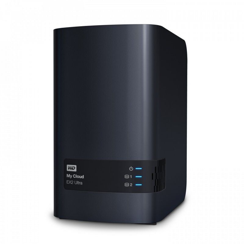 Western Digital My Cloud EX2 Ultra NAS Desktop Ethernet LAN Black Armada 385