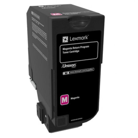 Lexmark 74C20M0 toner cartridge 1 pc(s) Original Magenta