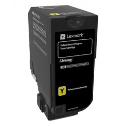 Lexmark 74C20Y0 Cartouche de toner 1 pièce(s) Original Jaune